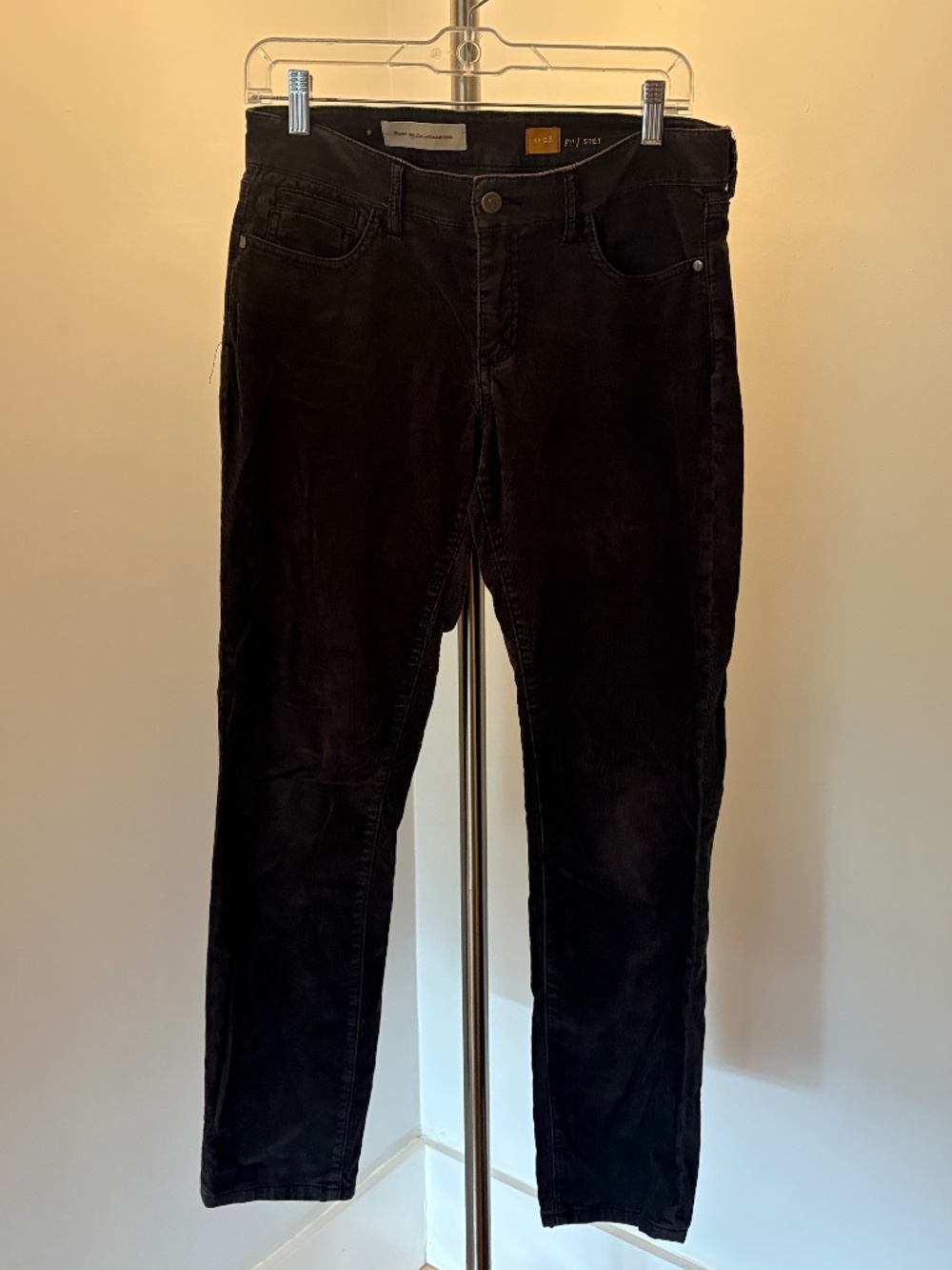 Pilcro and the Letterpress Dark Wash Skinny Jeans (Anthropologie)